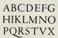 Antiqua of the French Renaissance Type