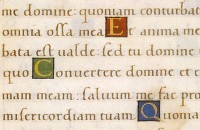 Humanistic Minuscule from the ”Book of Hours of Giovanni II. Bentivoglio”