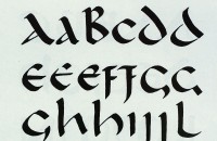 Roman Uncial Script