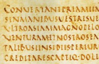 Rustic Capitals from “Vergilius Vaticanus”