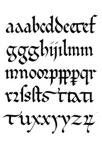 Early Gothic Minuscule