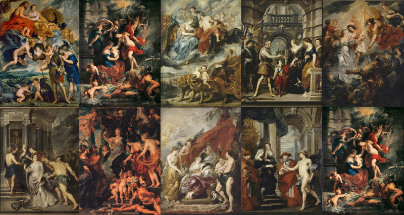 Medicizyklus-Collage