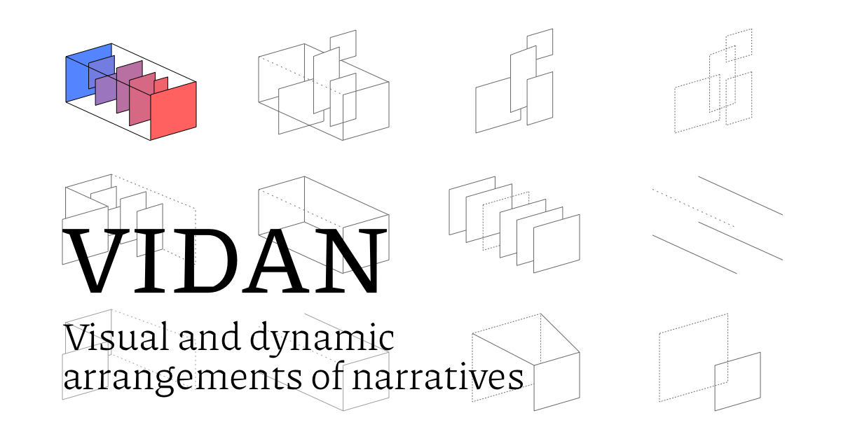 VIDAN: Visual and Dynamic Arrangements of Narratives - Visuelle und dynamische Arrangements von Nachrichten · UCLAB · FH Potsdam